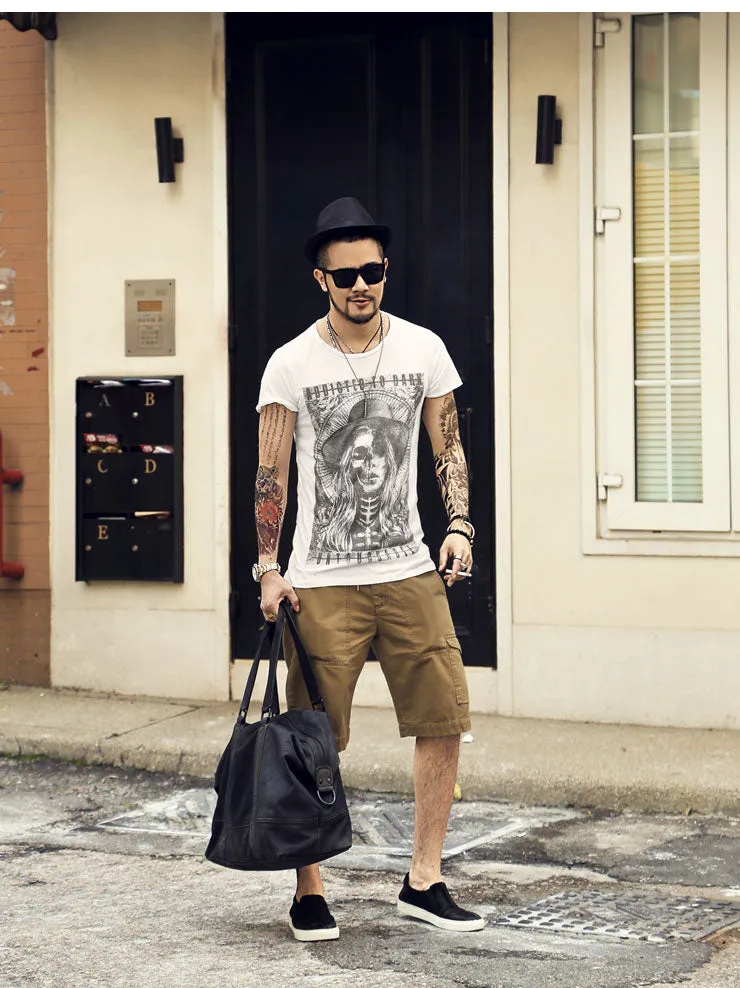 Men's Spring & Summer Gothic T-Shirt