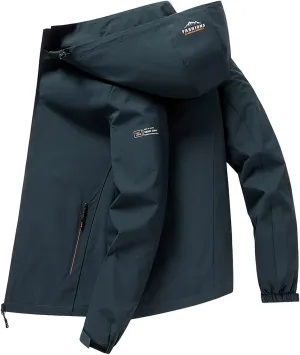 Mens Winter Jackets with Zipper Pockets 2024 Trendy Long Sleeve Lightweight Hoodies Sweatshirts Jacket Outdoor Sport Coats