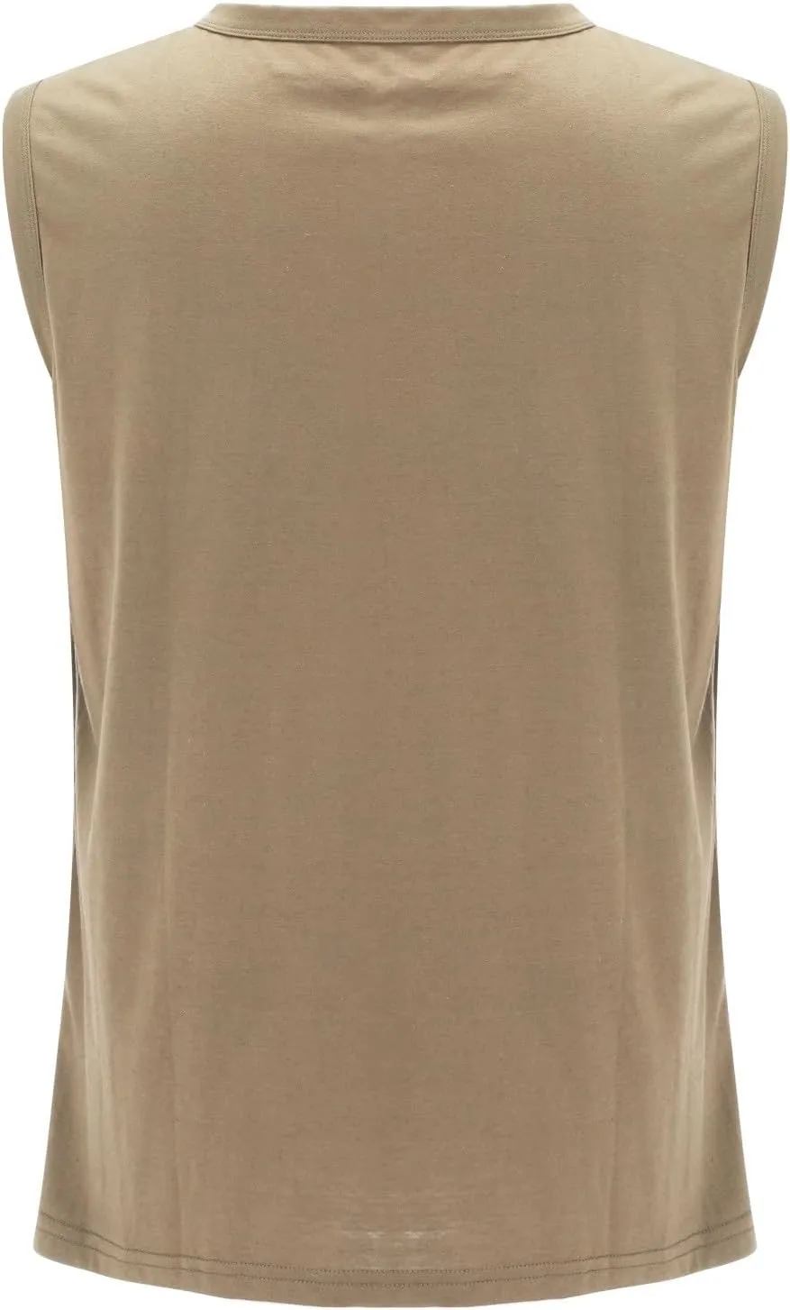 Mens Workout Tank Tops Summer Sleeveless Gym Bodybuilding Cut Off Shirts Stretch Fitness Athletic Compressioni Shirt
