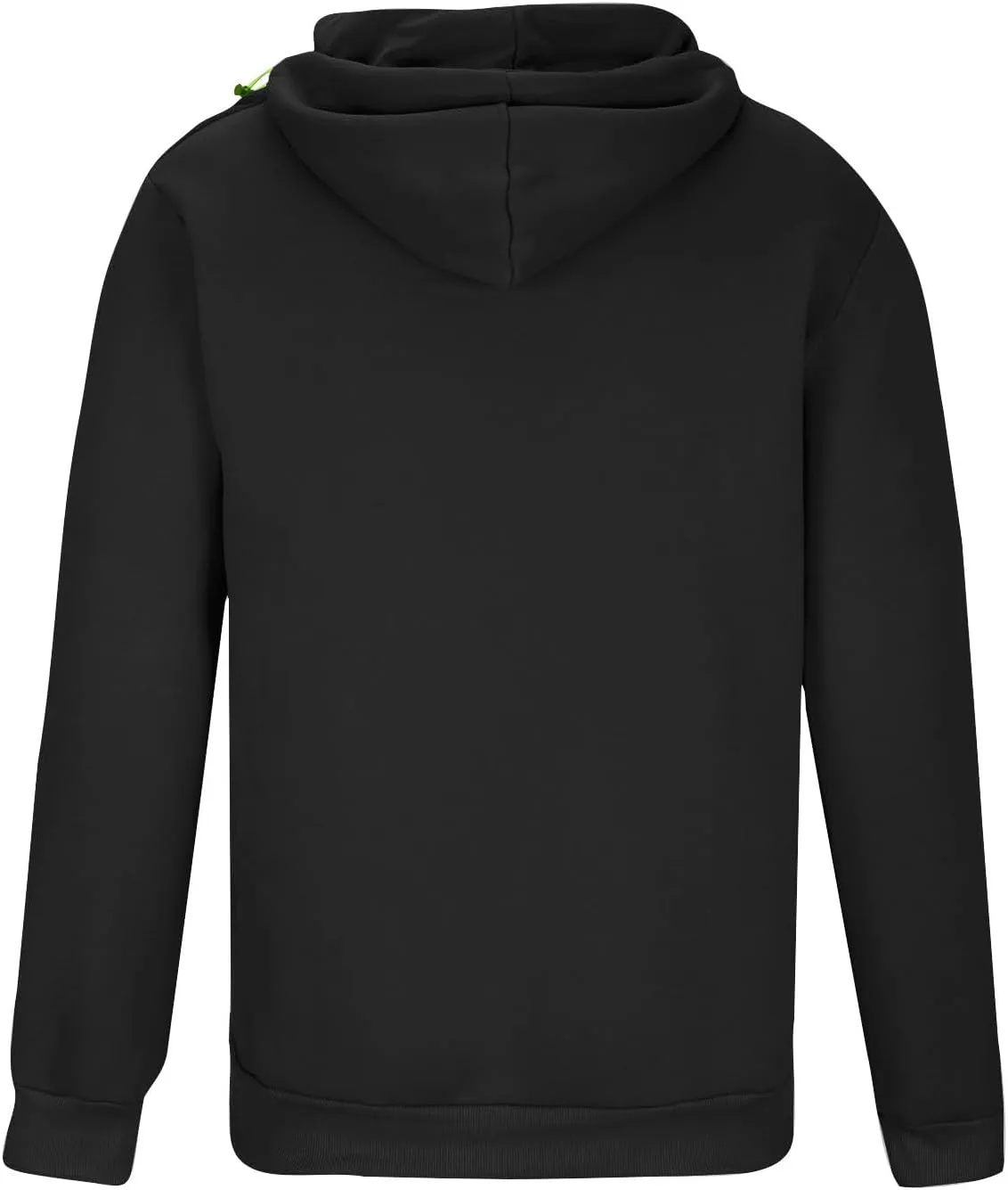 Men's Zipper Hooded Sweatshirt Jacket Long Sleeve Workout Jogger Coat Solid Lightweight Hoodies Outdoor Casual Jacket