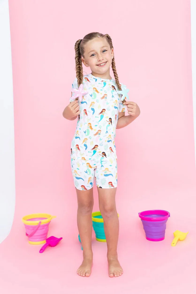 Mermaid Magic Bamboo Short PJ Set