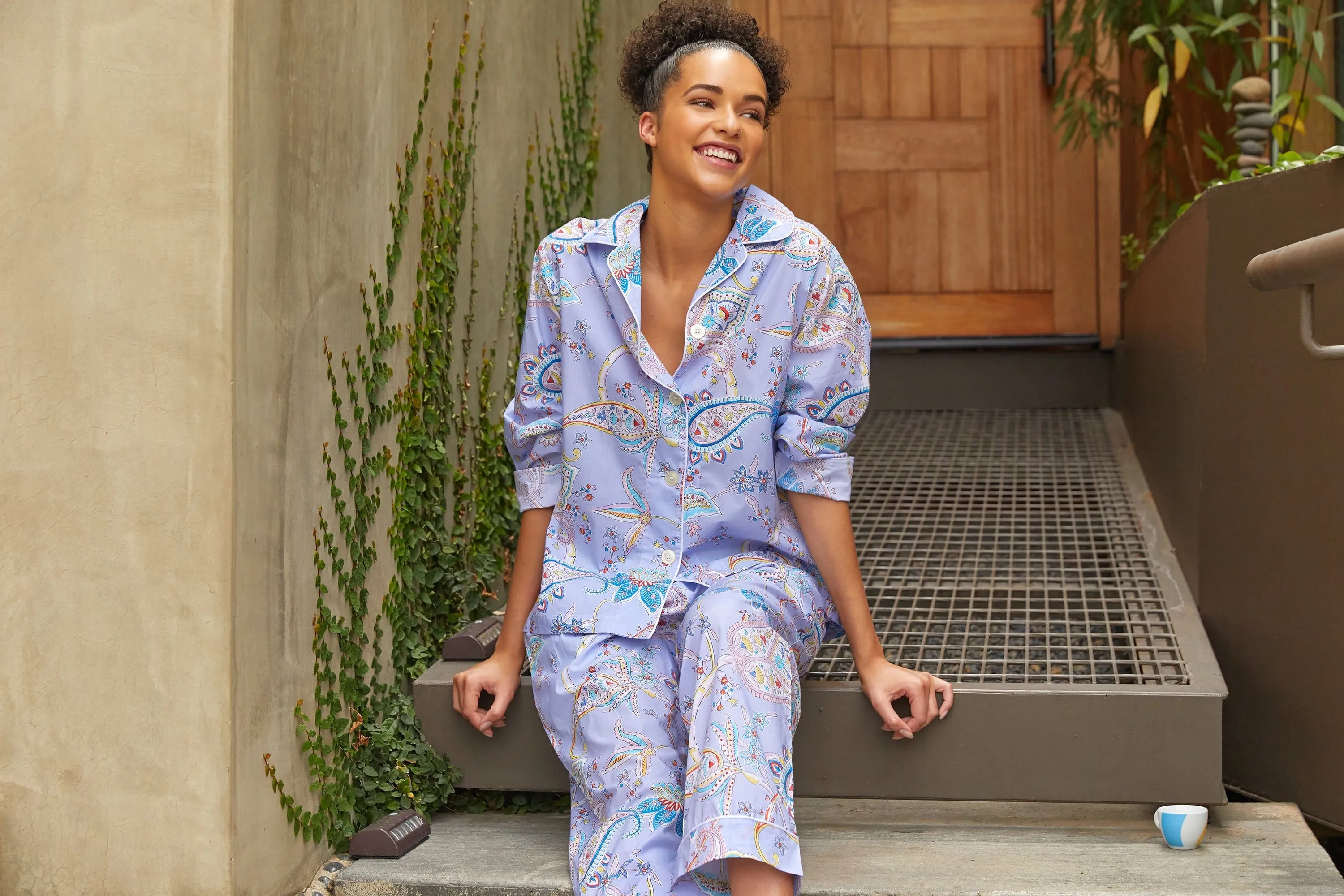 Moroccan Paisley Luxe Pima Pajama