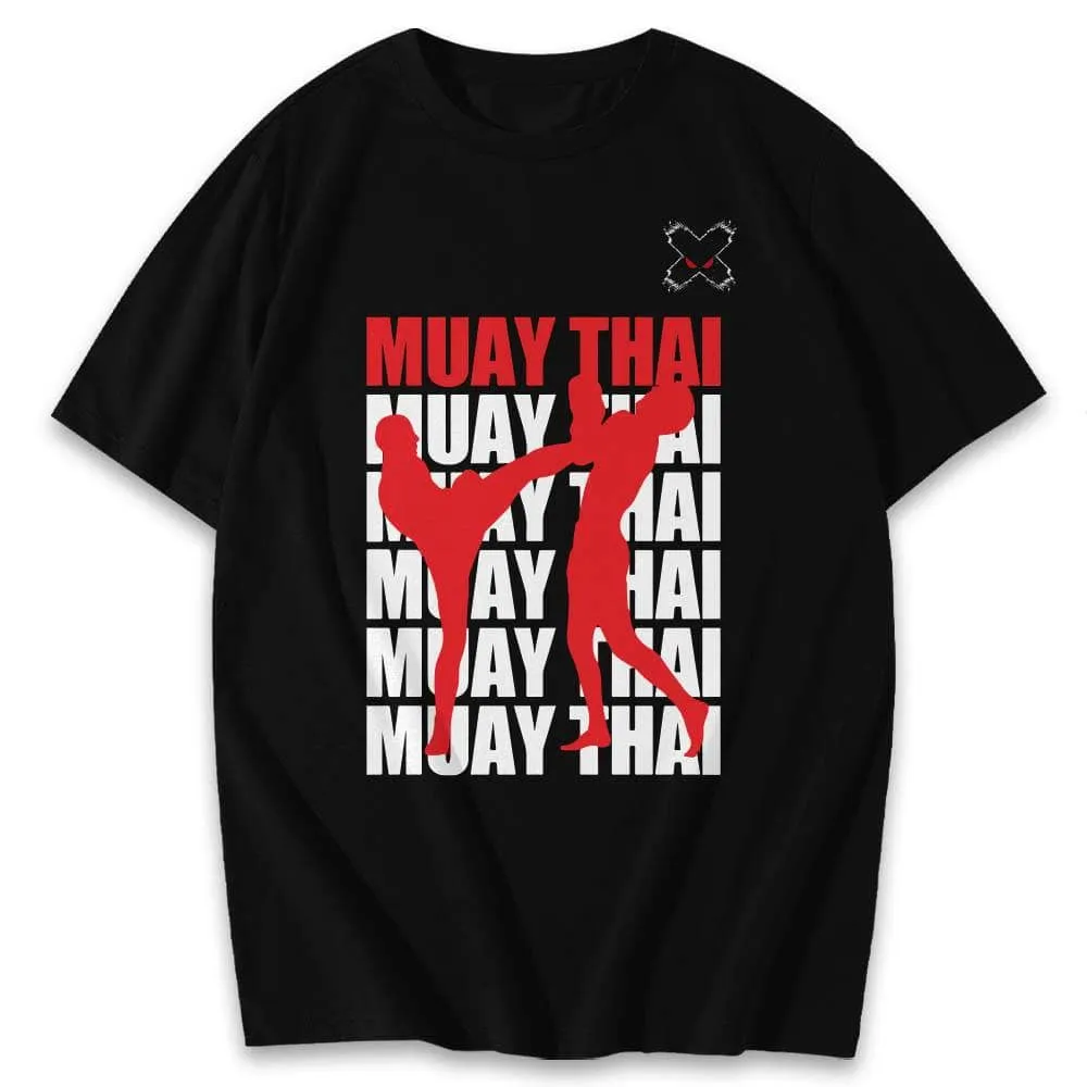 Muay Thai Shirts Diagonal Kick