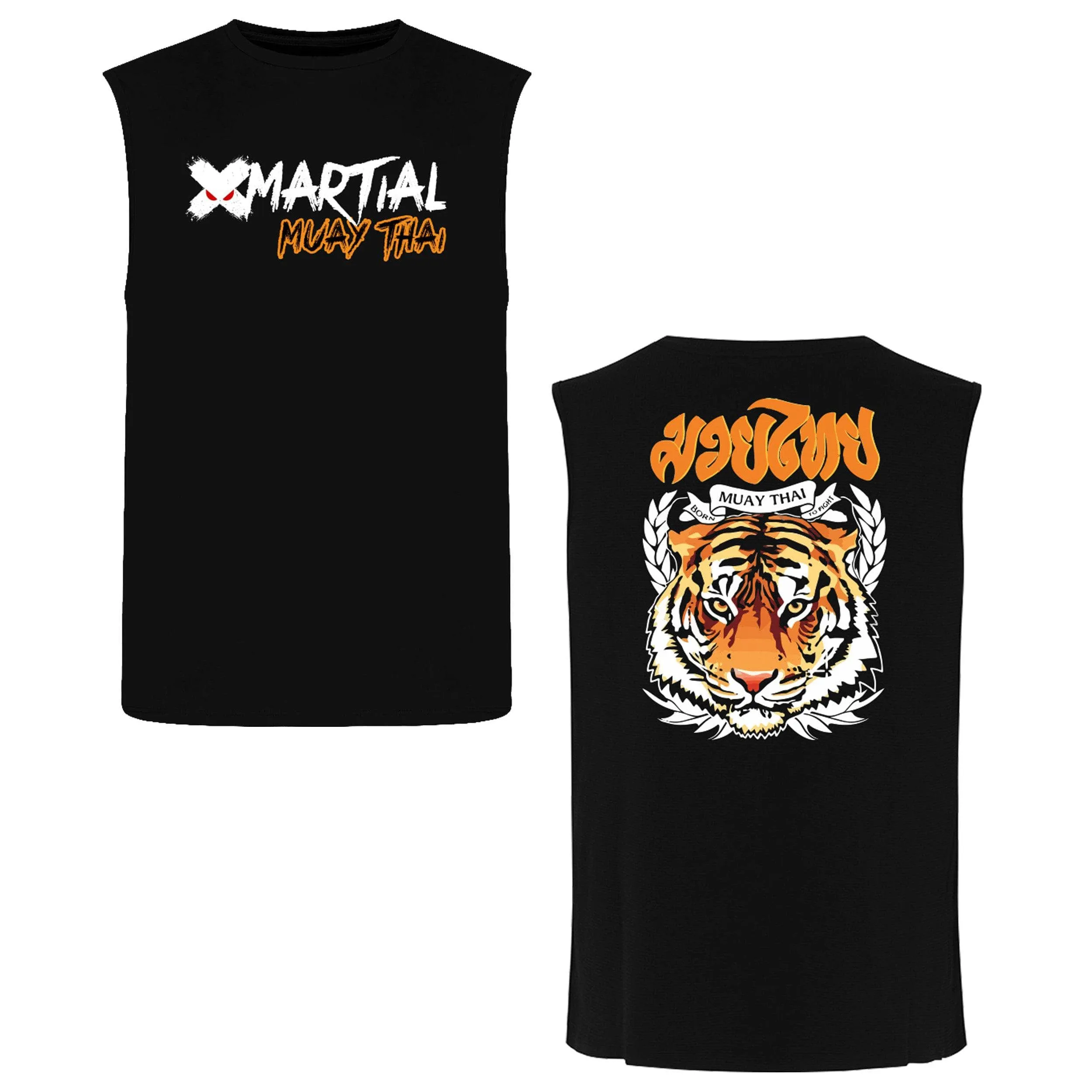 Muay Thai Shirts Tiger Fight