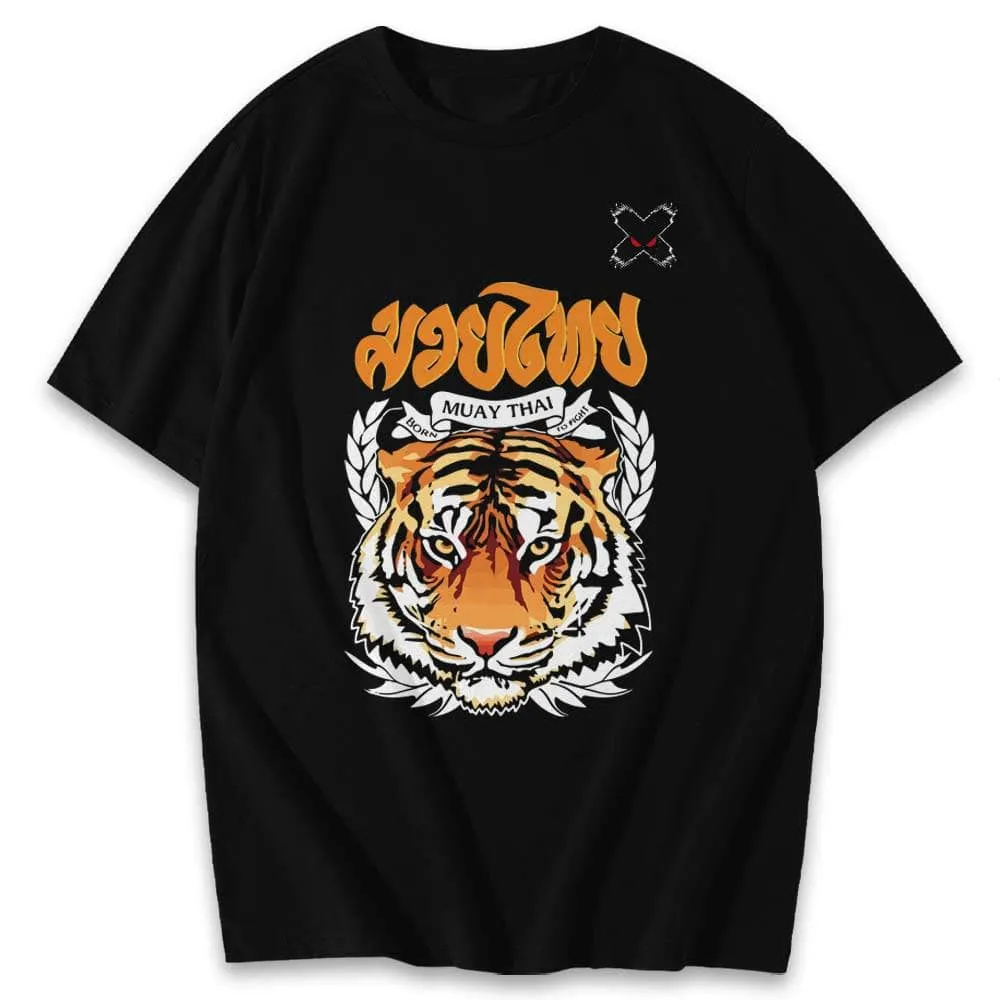 Muay Thai Shirts Tiger Fight