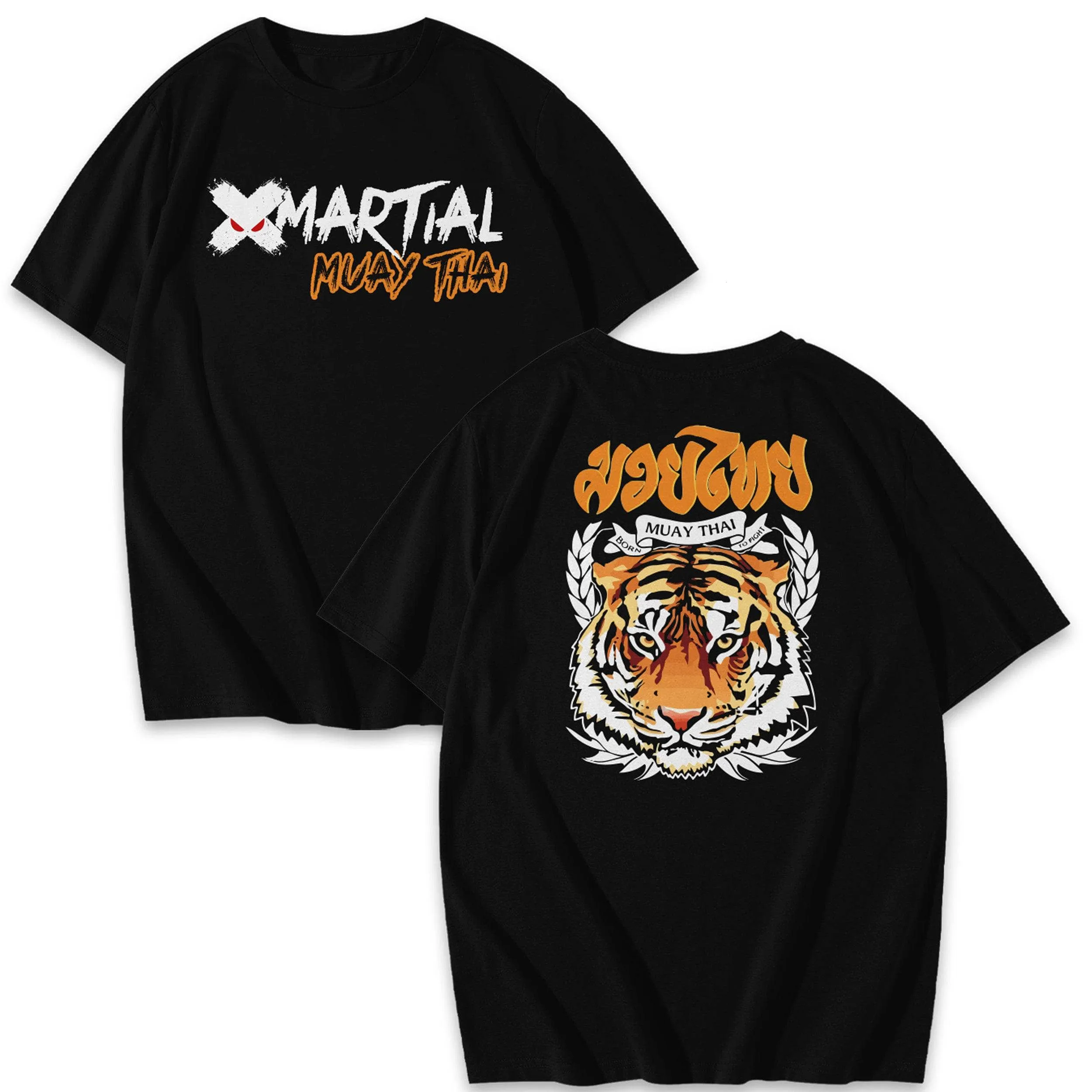 Muay Thai Shirts Tiger Fight