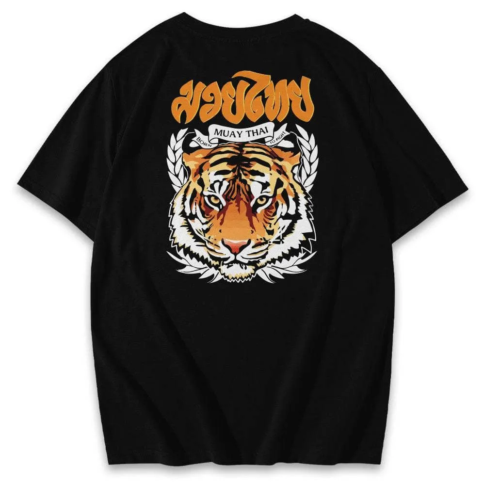 Muay Thai Shirts Tiger Fight
