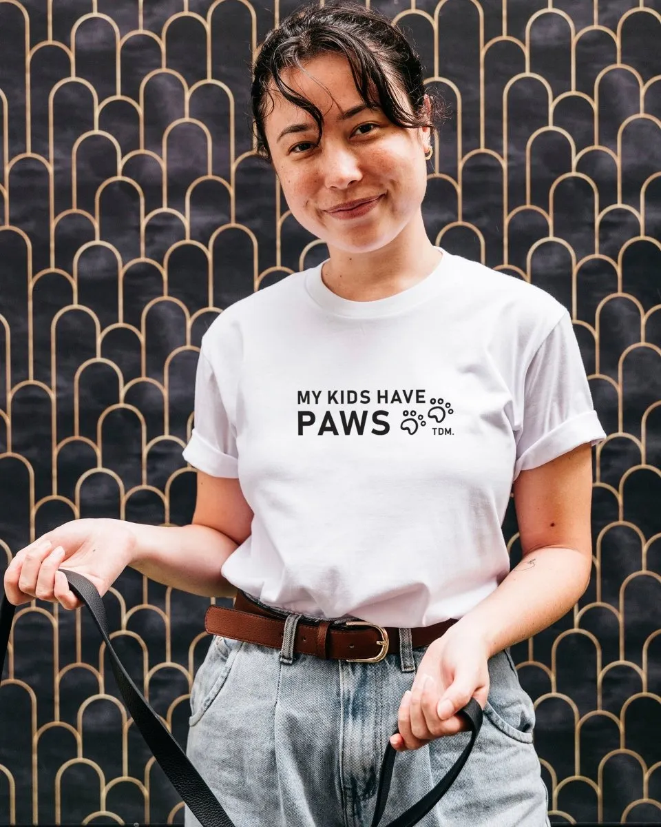 My Kids Have Paws Unisex T-Shirt
