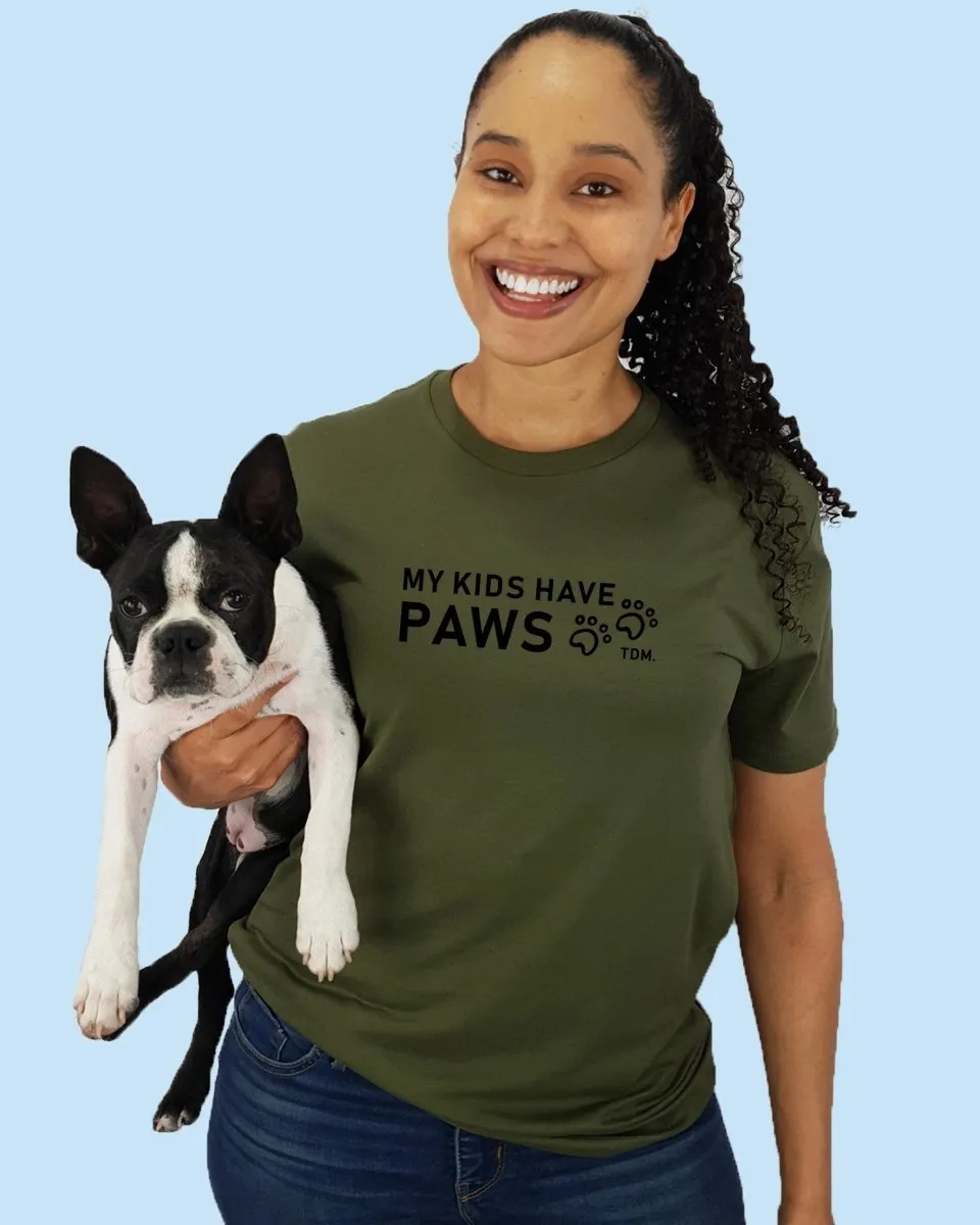 My Kids Have Paws Unisex T-Shirt