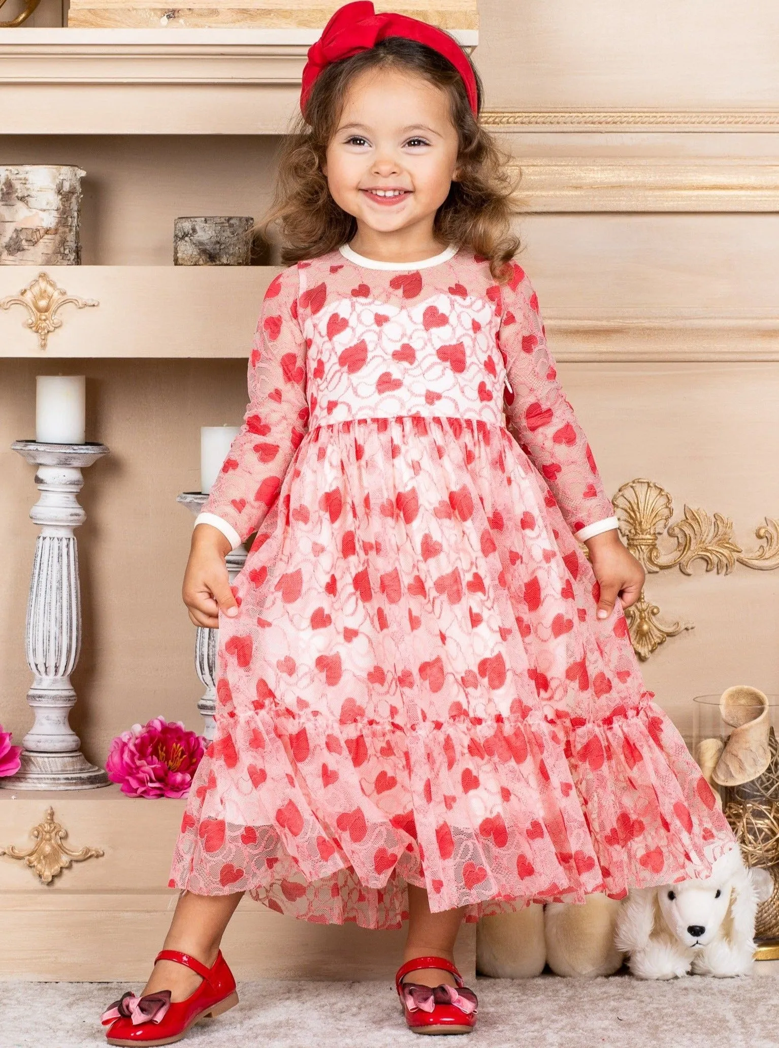 My Lovely Valentine Lace Dress