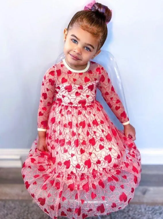 My Lovely Valentine Lace Dress