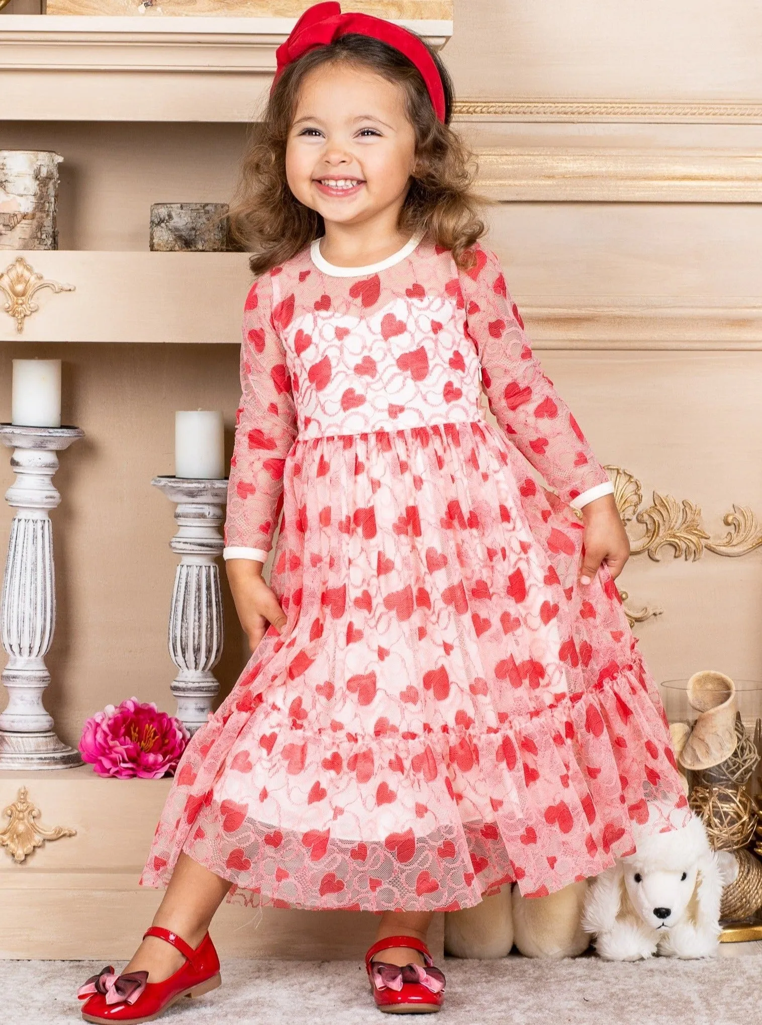 My Lovely Valentine Lace Dress