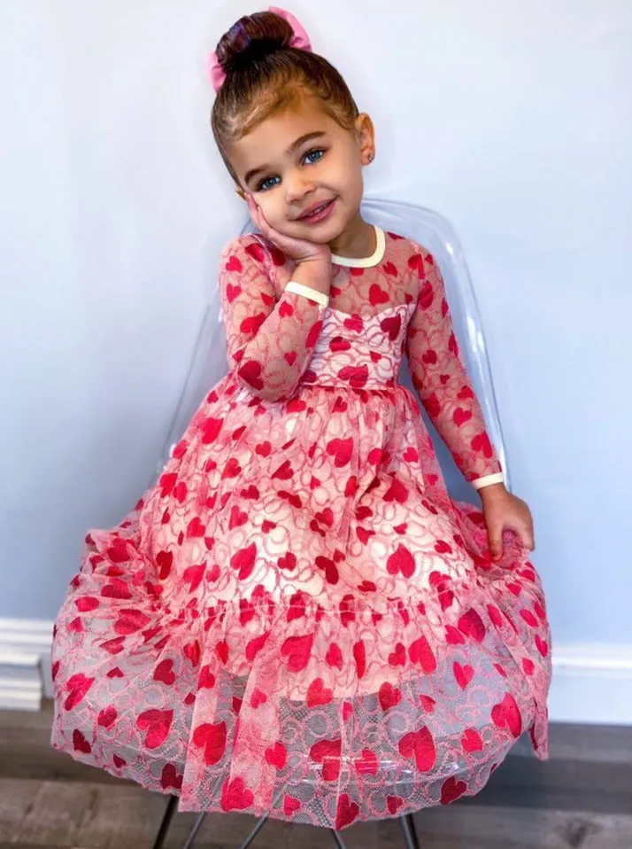 My Lovely Valentine Lace Dress