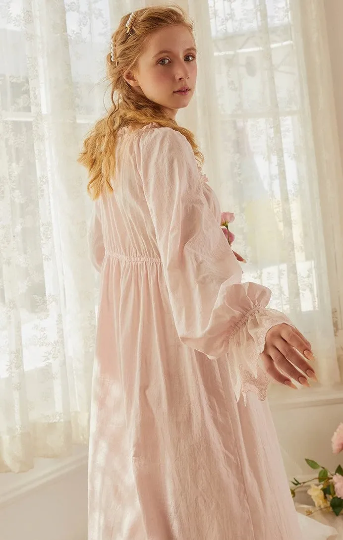 Nadia's Pink Vintage Nightgown