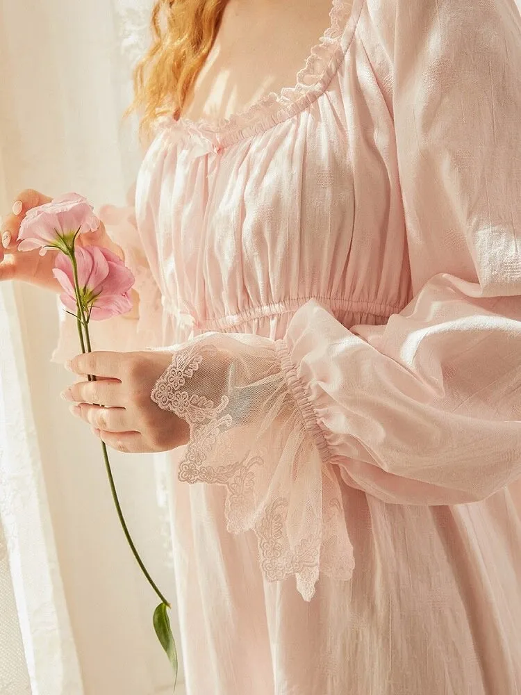 Nadia's Pink Vintage Nightgown