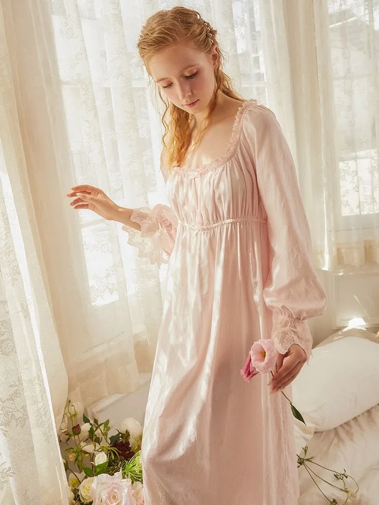 Nadia's Pink Vintage Nightgown