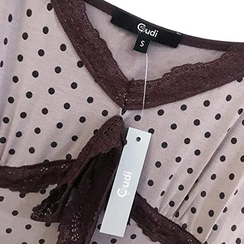 Nightgown Dotted Print Taro