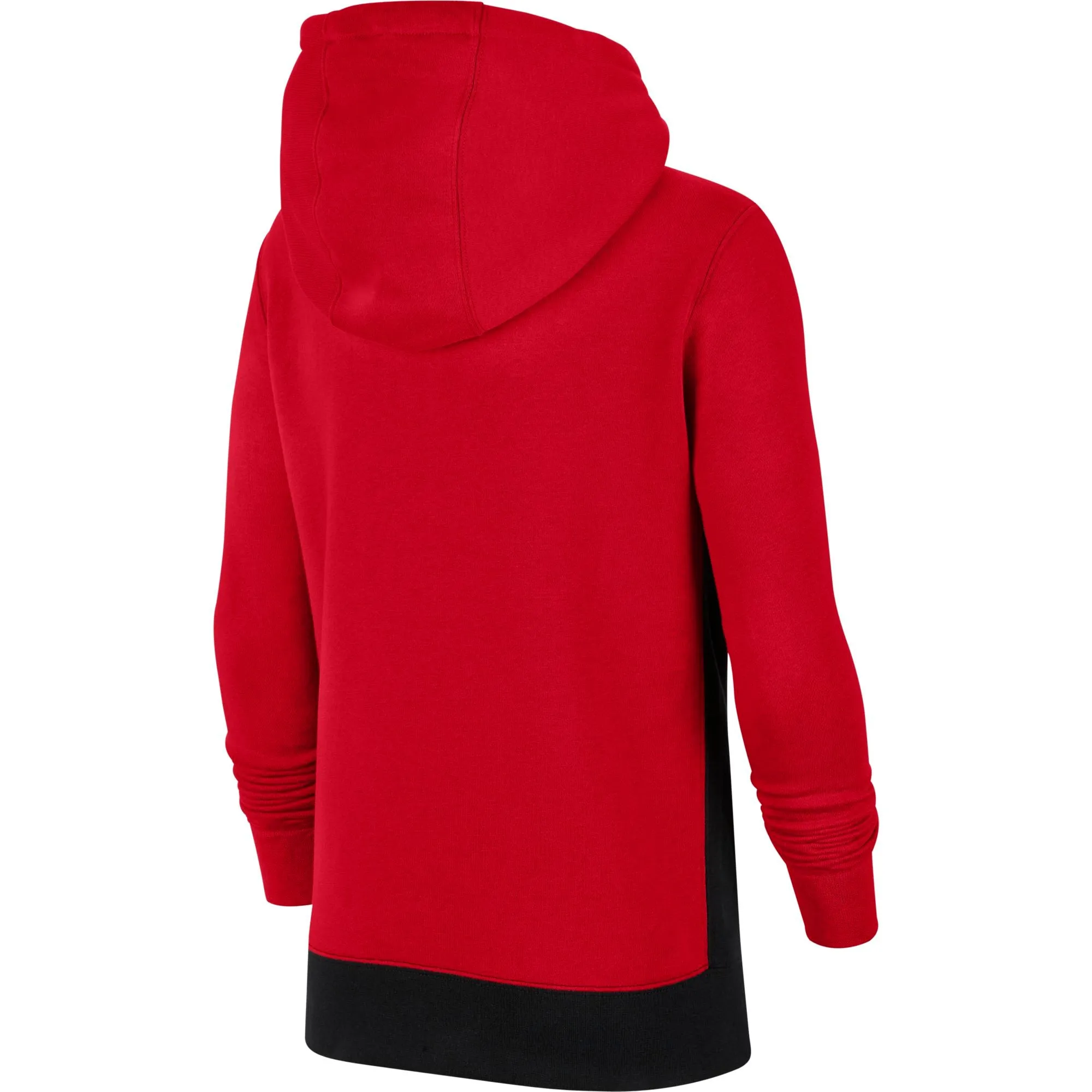 Nike Kids Sportswear Club 1/2 Zip Hoodie - University Red/Black/White