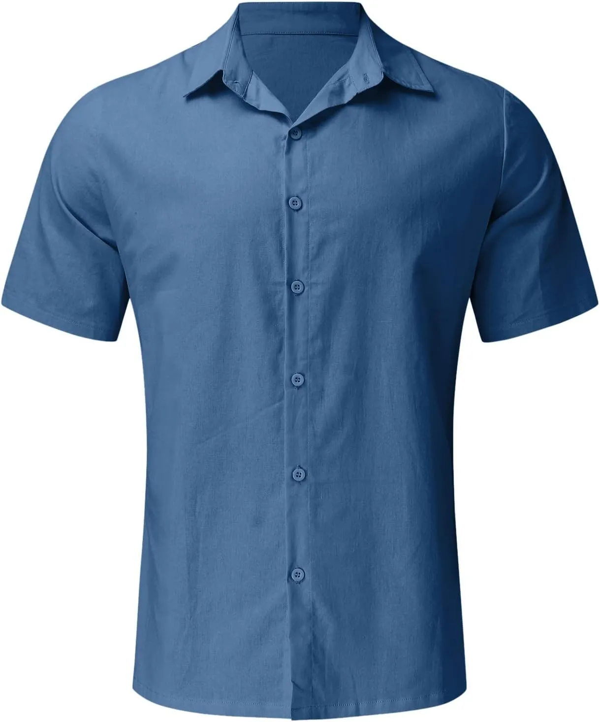 Oversized Button Down Shirts Textured Linen Shirts for Men Short Sleeve Button Down Summer Beach Vacation Knit