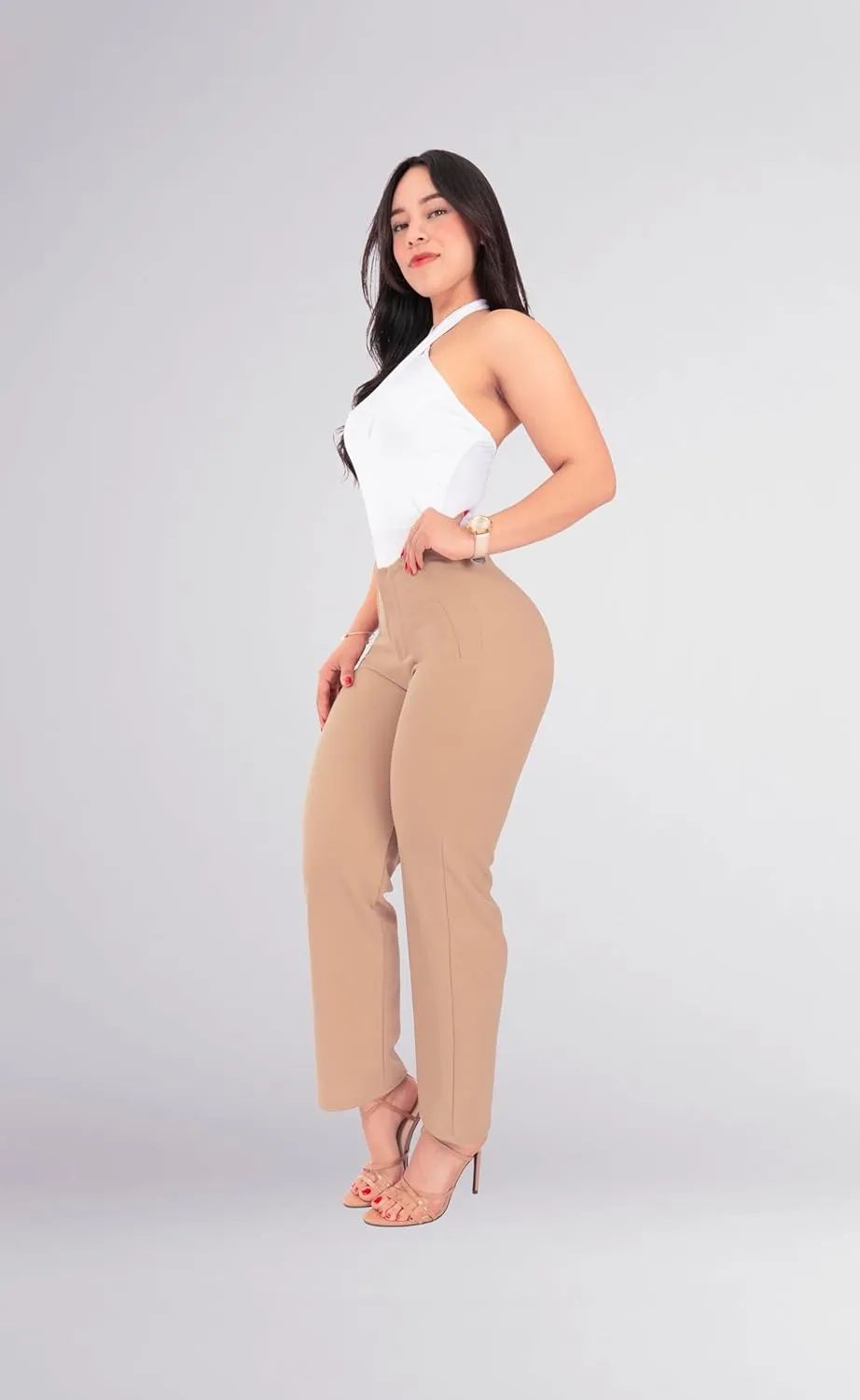 Pantalones Beka Levanta Pompa | High Waisted Jeans for Women | Lipo Jeans