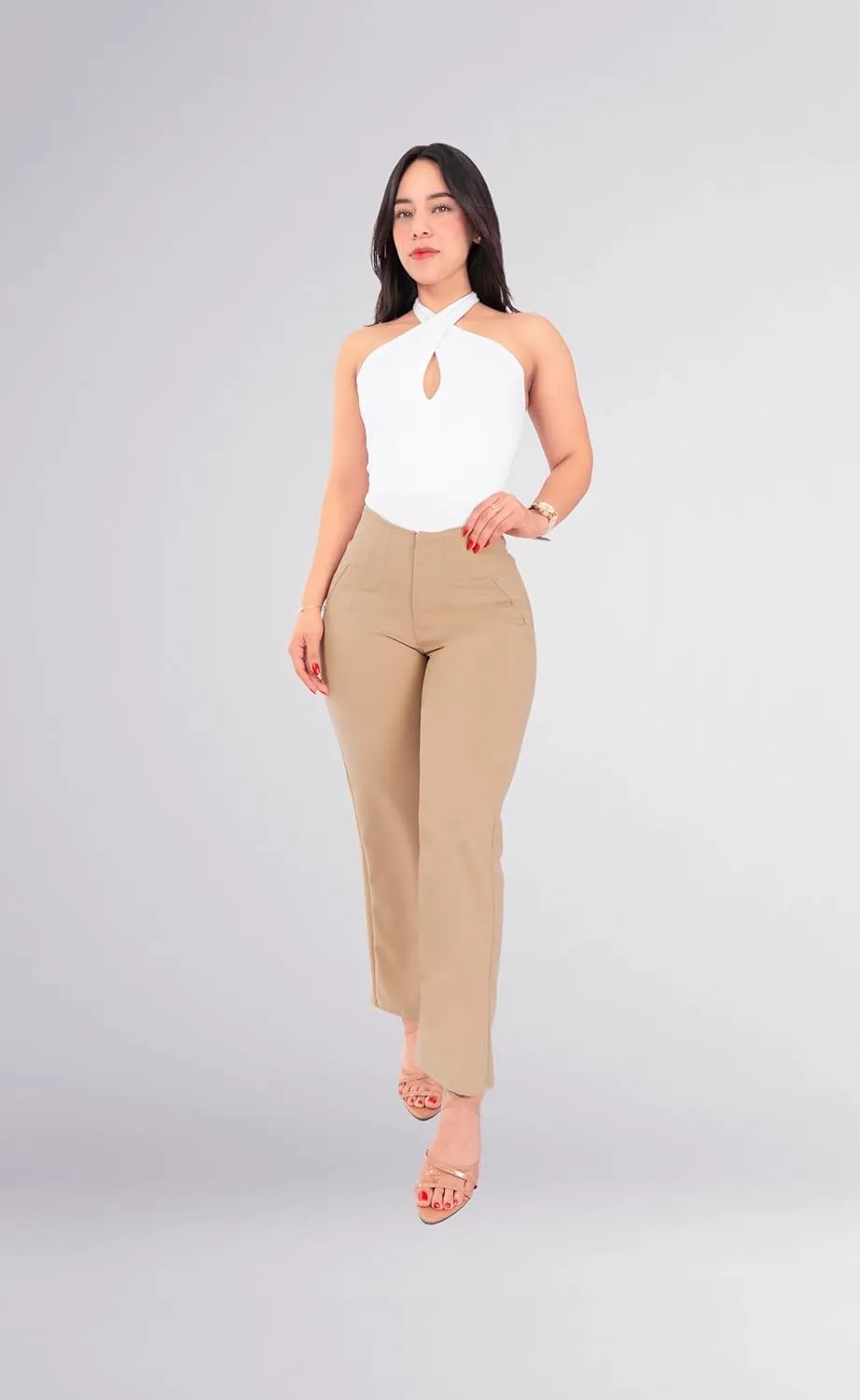 Pantalones Beka Levanta Pompa | High Waisted Jeans for Women | Lipo Jeans