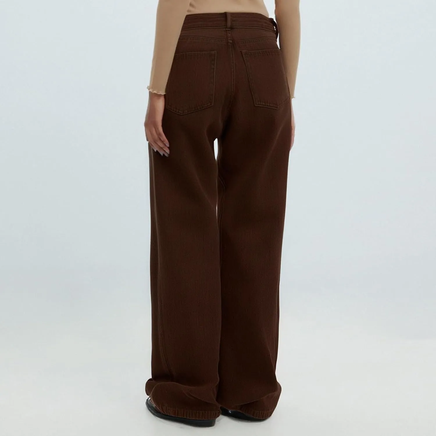 Pants for Women High Waisted Jeans Sweatpants Plus Size Wide Leg with