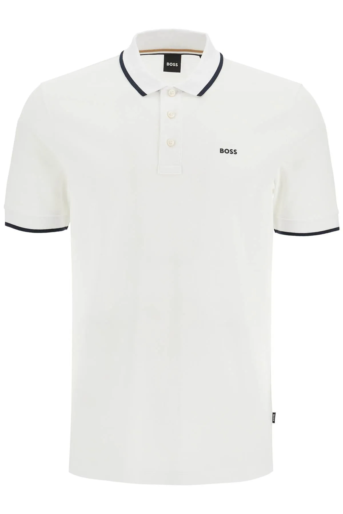 parlay polo shirt with contrast trims 50494697 NATURAL