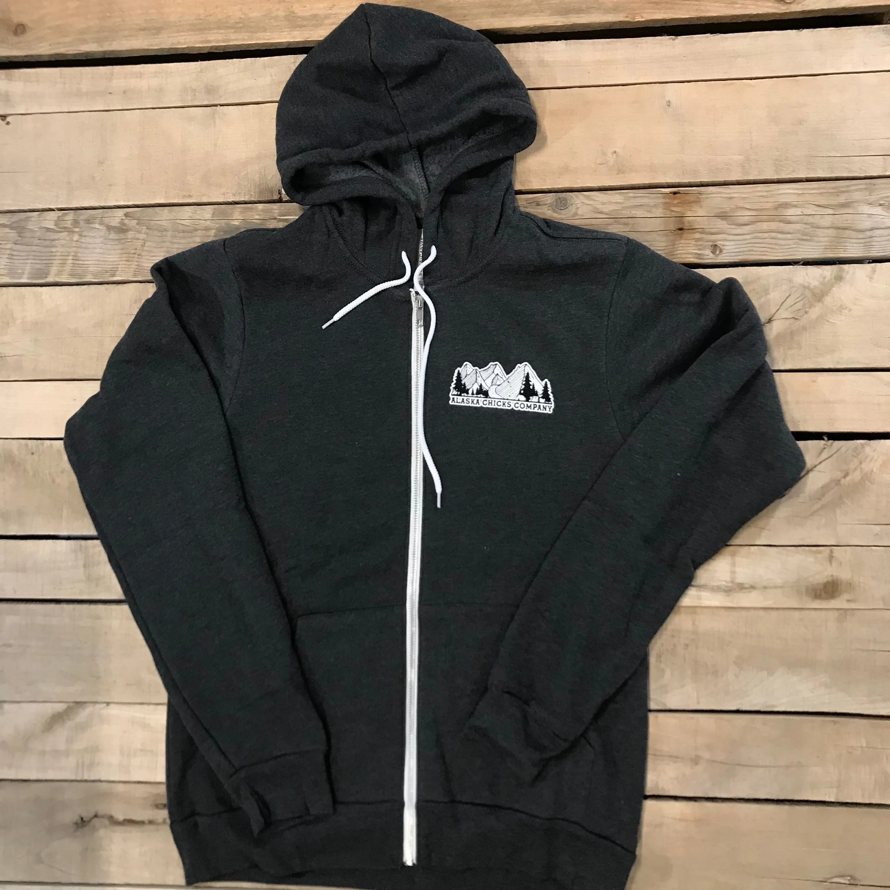 Peace In The Mountains Zip-Up Hoodie