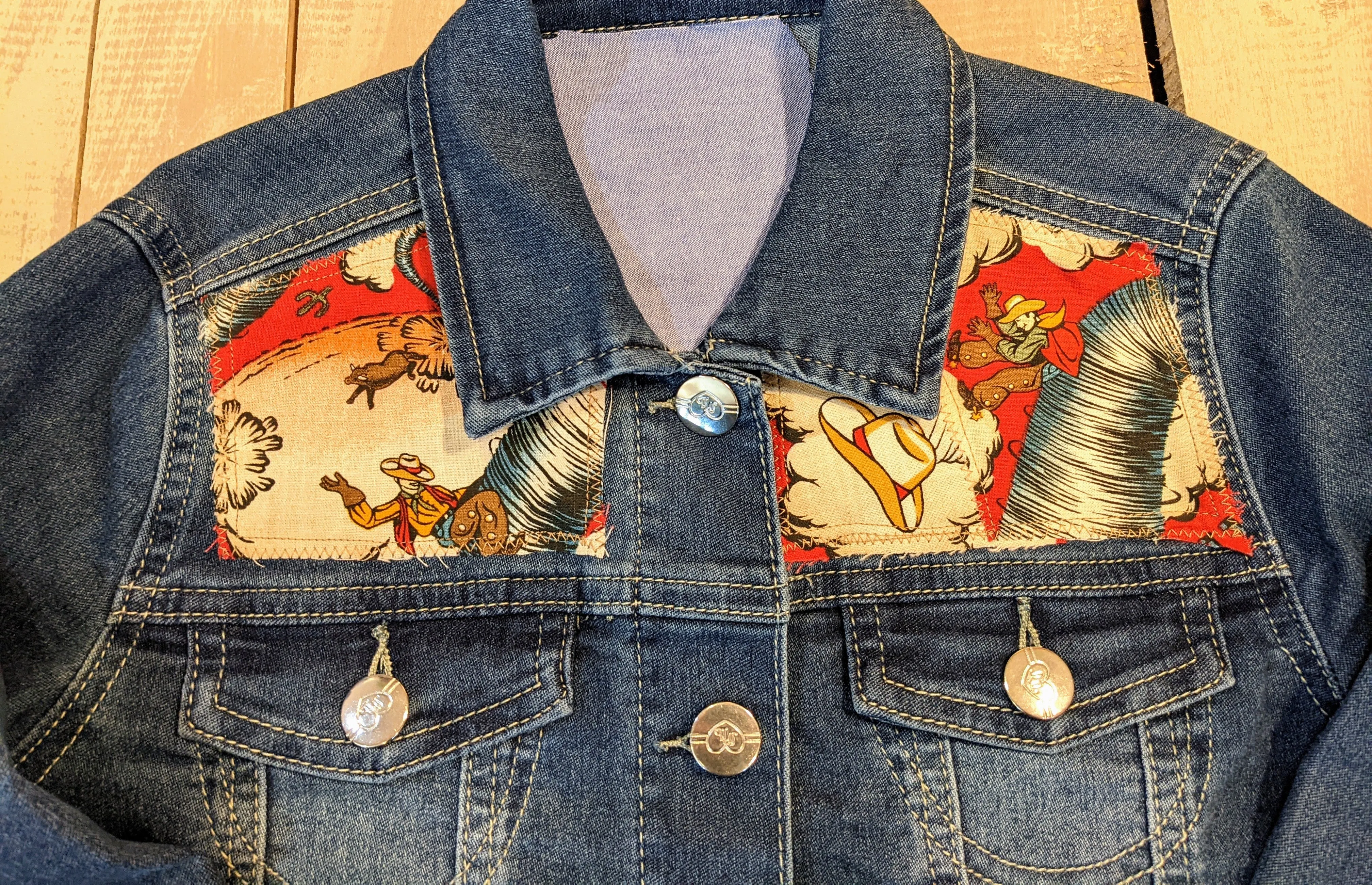 Pecos Twister | Big Kids Jean Jacket 7/8-12/14