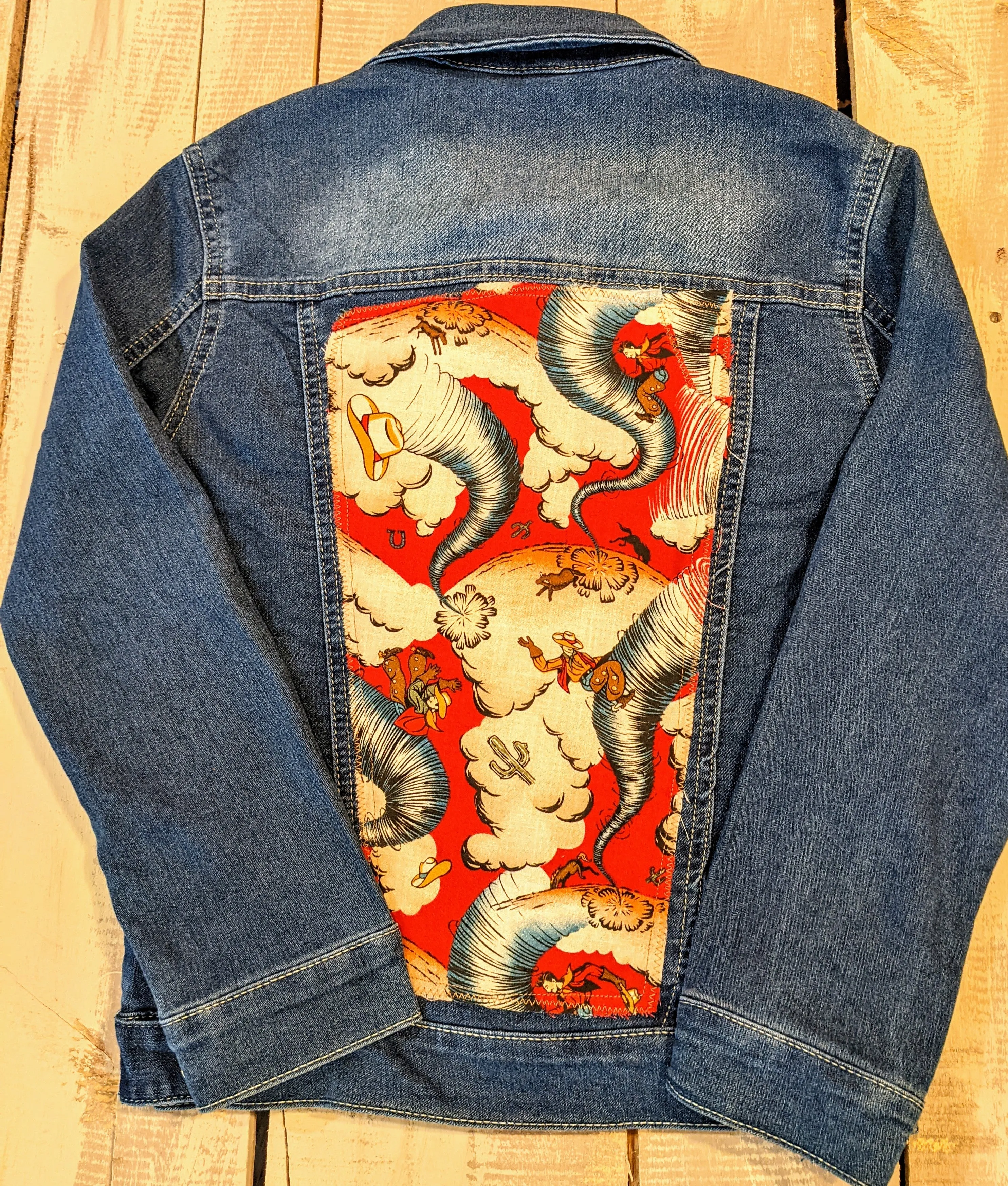 Pecos Twister | Big Kids Jean Jacket 7/8-12/14