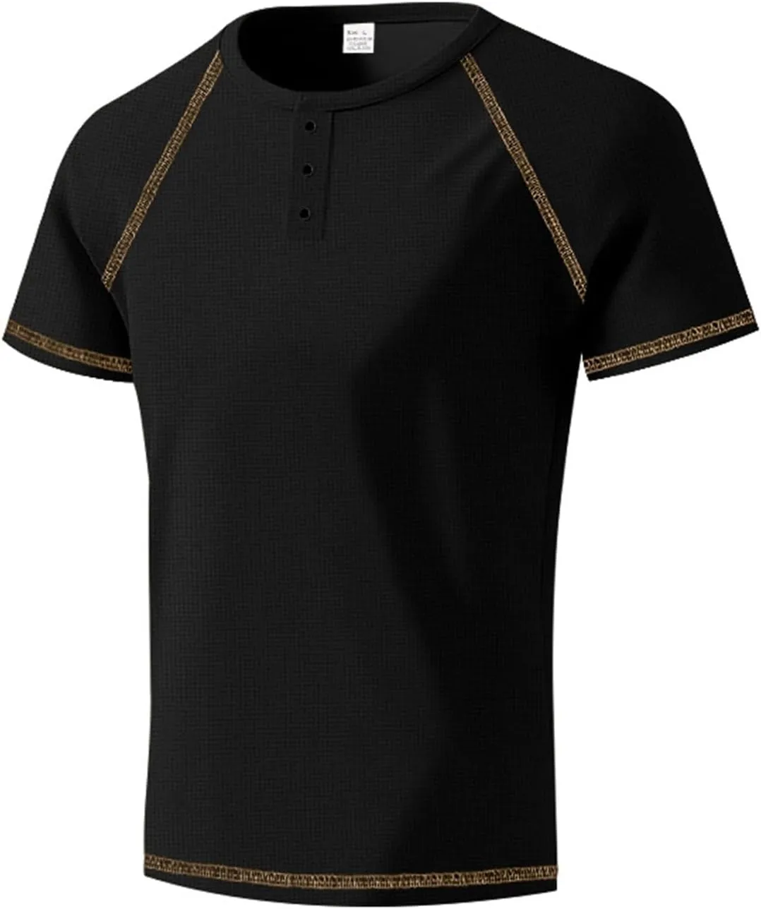 Pique Polo Shirts for Men 2025 Stylish Fitted Raglan Muscle T-Shirts Retro Moisture Wicking Sport Workout Tee Tops
