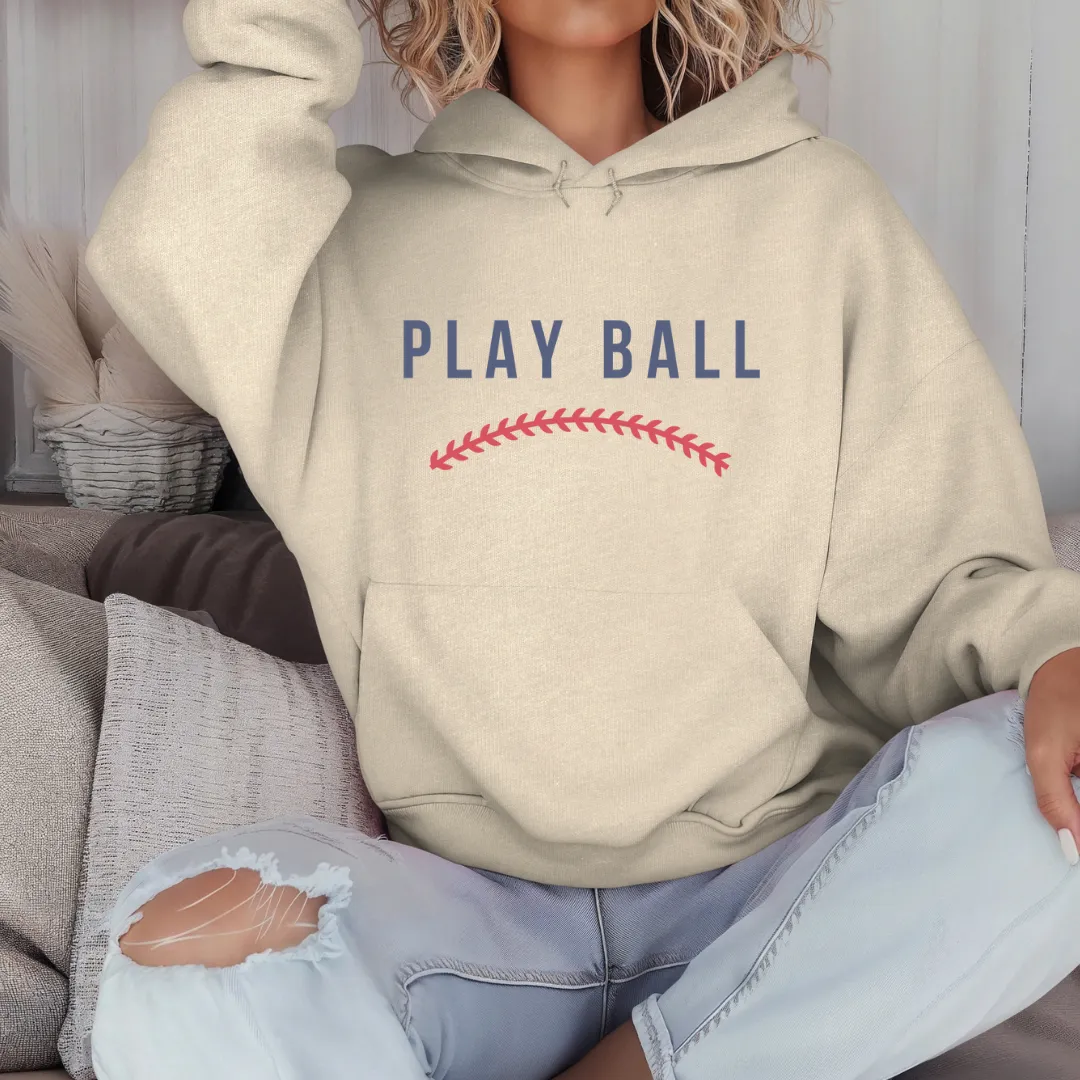 Play Ball Hooded Sweatshirt