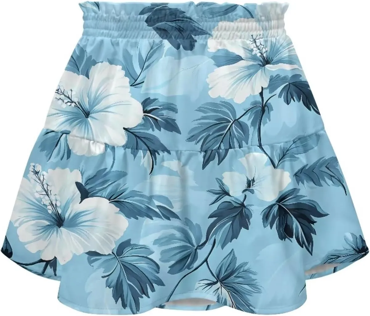 Pleated Skirts for Women Layered Pleated Skater Skirt for Women