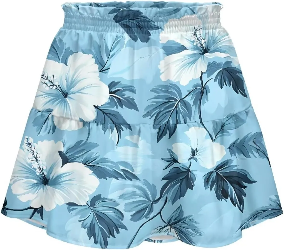 Pleated Skirts for Women Layered Pleated Skater Skirt for Women