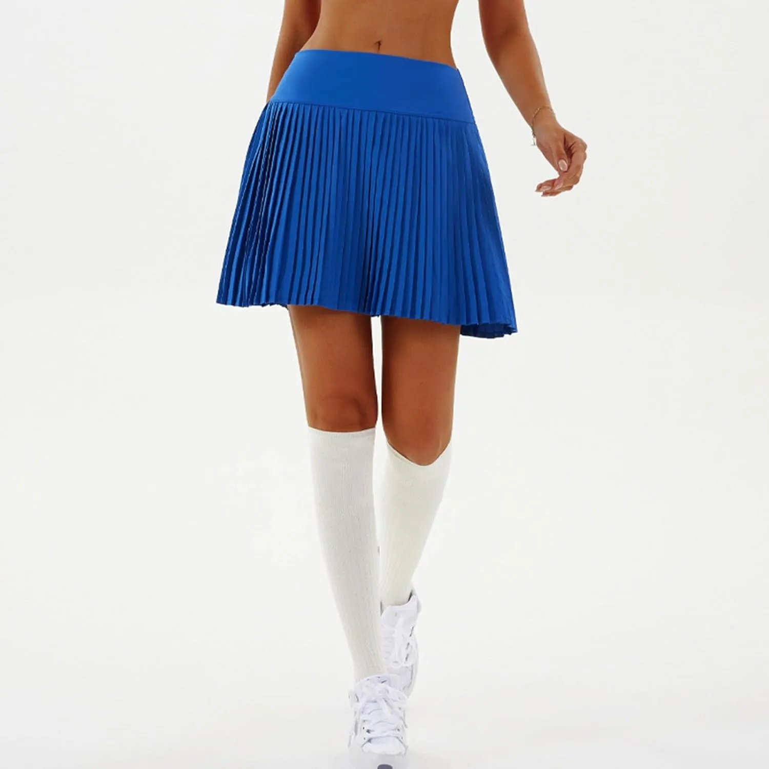 Pleated Skirts for Women, Pleated Tennis Skirts with Pocket High Waisted Lightweight Flowy Athletic Skirt