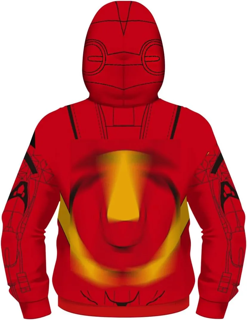 Plustrong Kids Boys Teen Full Zip Up Hoodie Halloween Cosplay Sweatshirts Jackets Costumes for Boys