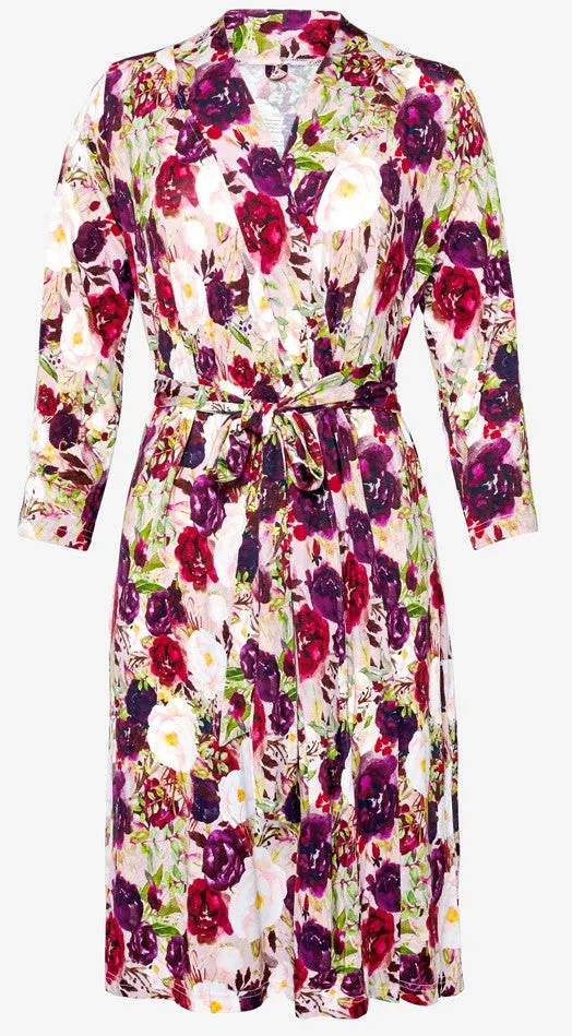 Posh Peanut Gracie Floral Mommy Robe