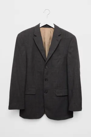PURE WOOL ANTHRACITE VINTAGE BLAZER