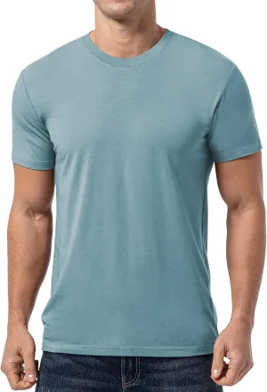 QUALFORT Men's Bamboo Visocse T Shirts
