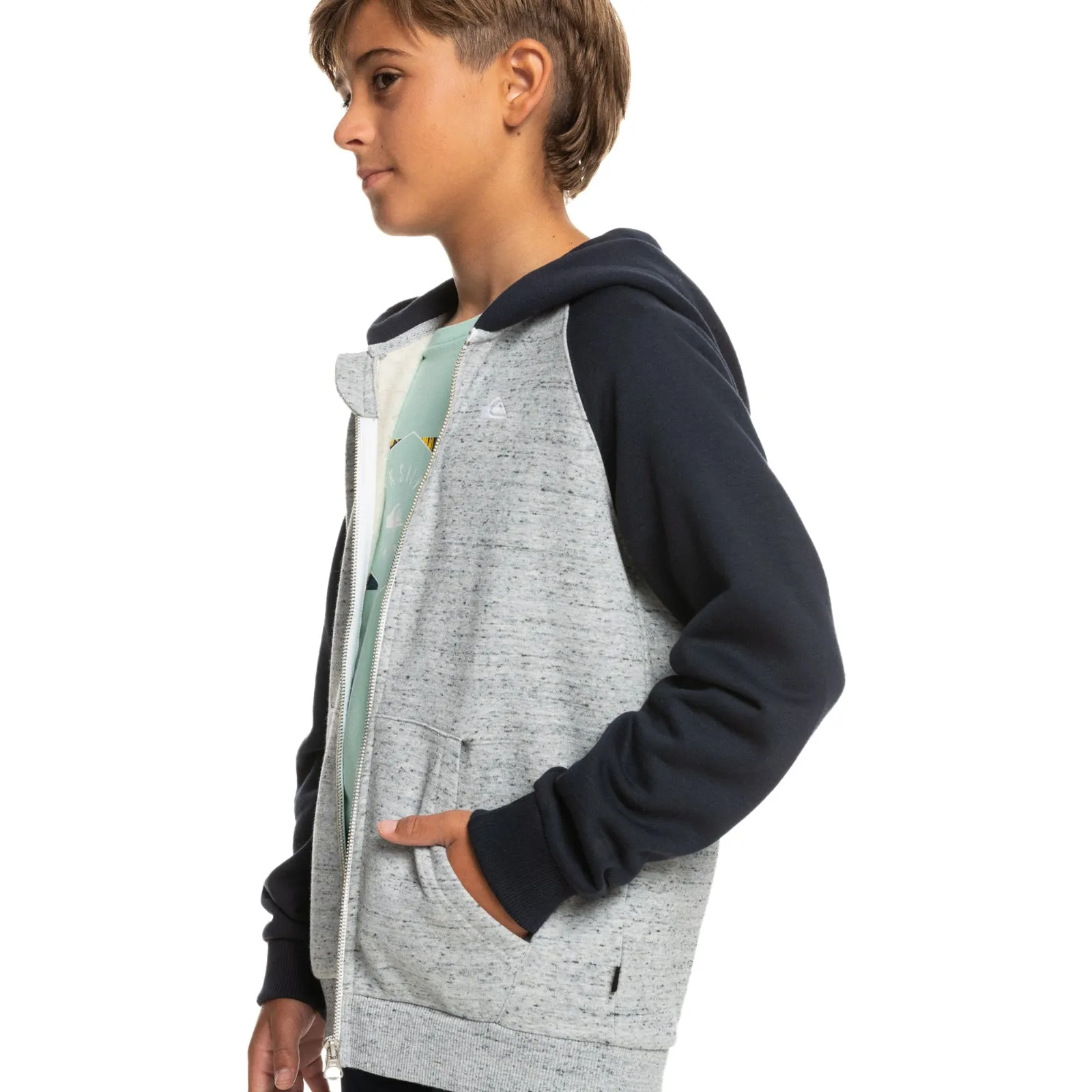 Quiksilver Kids Easy Day Full Zip Hooded Jacket