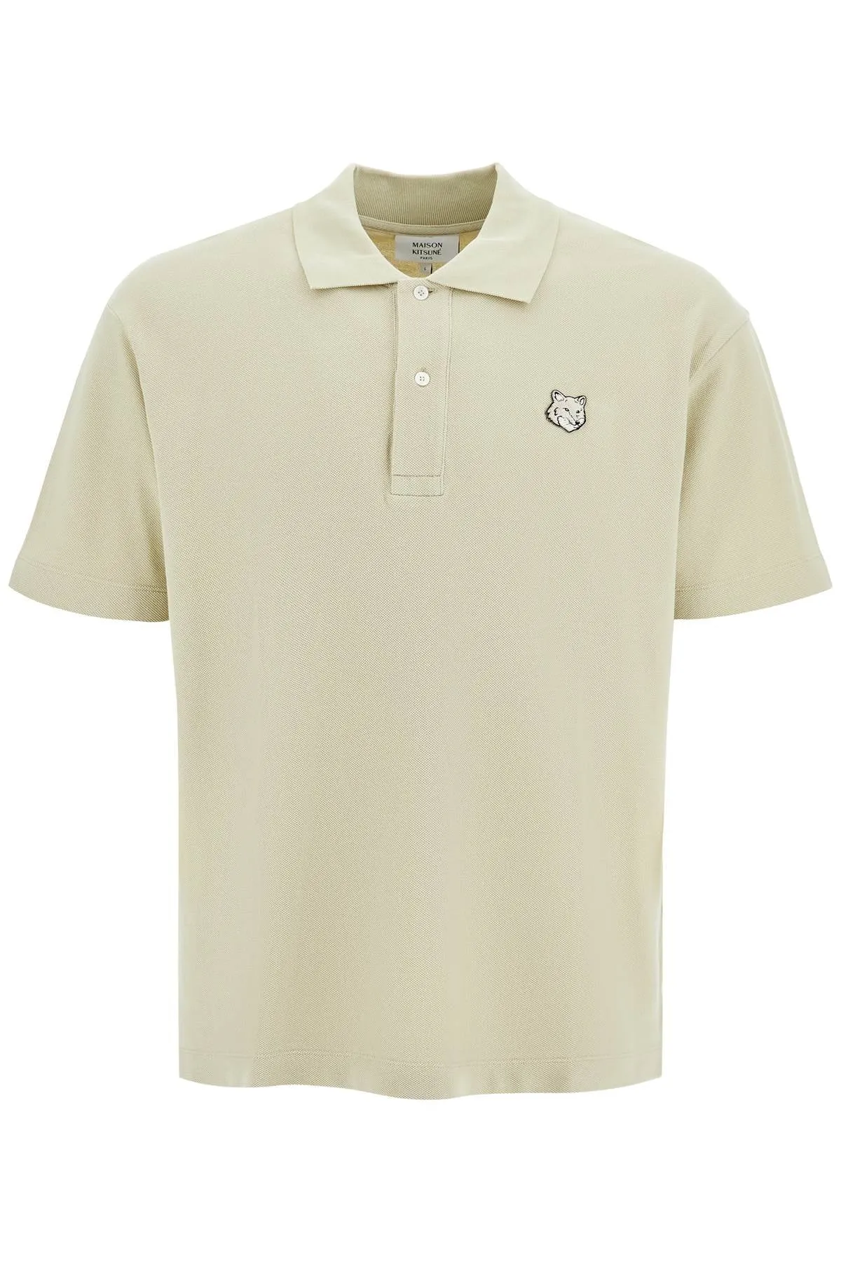 "bold fox head comfort fit polo shirt MM00210KJ7010 ASH TREE