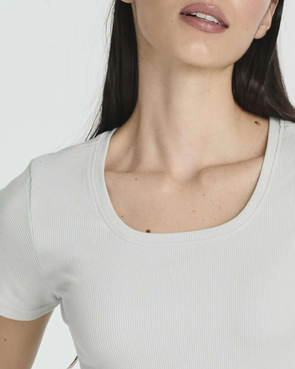 Real Essentials 3 Pack: Women's Mini Short Sleeve Dress Ribbed Scoop Neck Summer Casual Slim Fit T-Shirt Solid Color