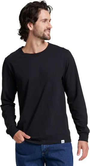 Russell Athletic Men's Dri-Power Long Sleeve Tees, Moisture Wicking, Odor Protection, UPF 30 