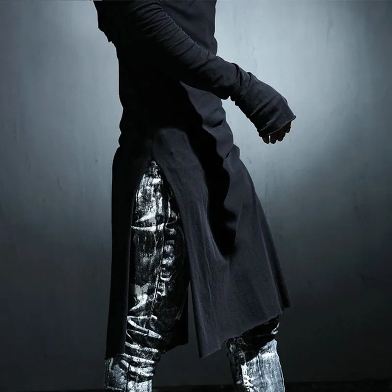 Samo Zaen Collection Long-sleeved tide long Tshirt & gloves