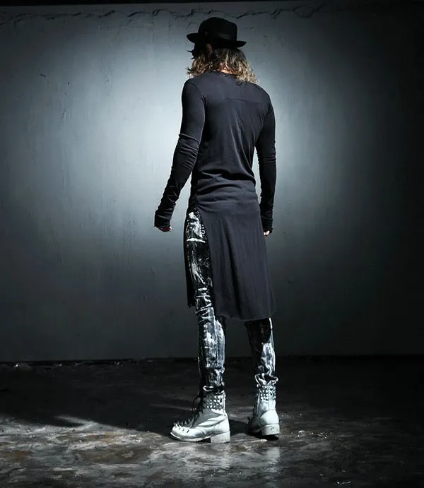 Samo Zaen Collection Long-sleeved tide long Tshirt & gloves