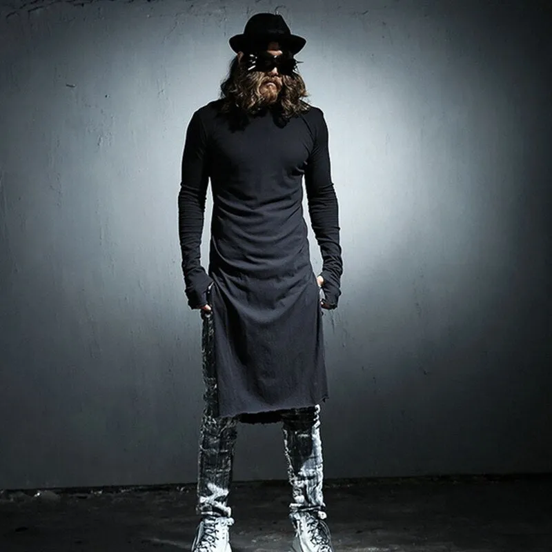 Samo Zaen Collection Long-sleeved tide long Tshirt & gloves