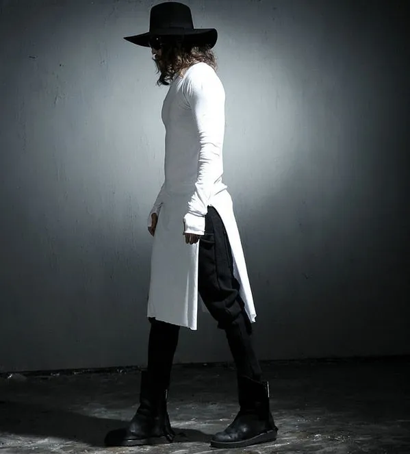 Samo Zaen Collection Long-sleeved tide long Tshirt & gloves