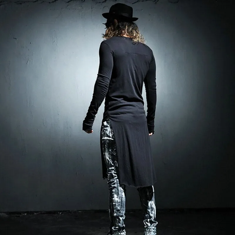 Samo Zaen Collection Long-sleeved tide long Tshirt & gloves