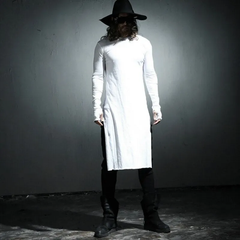Samo Zaen Collection Long-sleeved tide long Tshirt & gloves