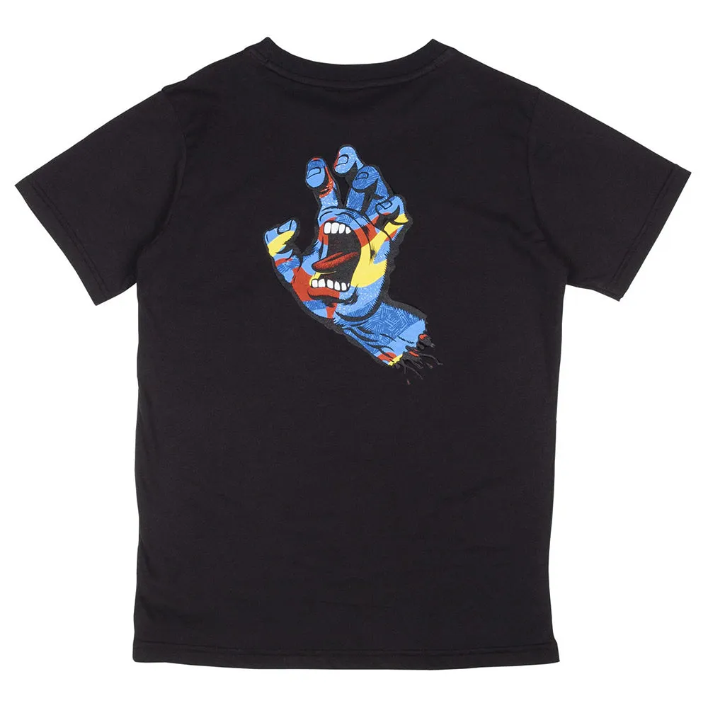 Santa Cruz Youth Primary Hand Short Sleeved T-Shirt